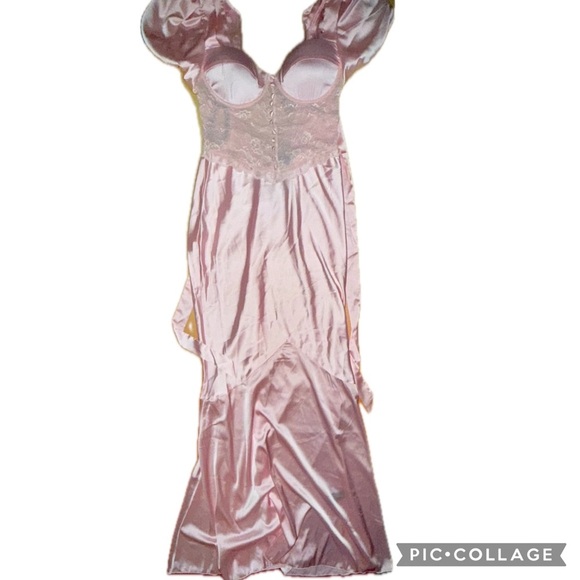 Dolls Kill Dresses & Skirts - Dolls kill unholy satin maxi gown large